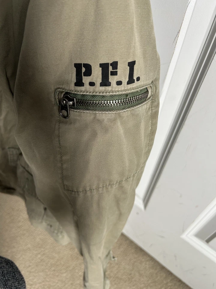 Army Green Mens Paul Frank Jacket 2003 - Image 4 of 4