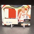 2024-25 Select Reed Sheppard Jumbo Rookie Patch AUTO White SP 32/49 Rockets CB4