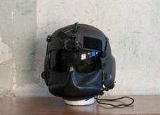 Tested Functional Gentex Hgu-56 Helicopter Pilot Flight Helmet Sz LG Full Setup