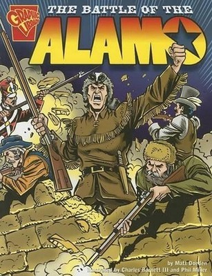 Battle of Alamo (Graphic History) by ,Matt Doeden (English) Paperback Book
