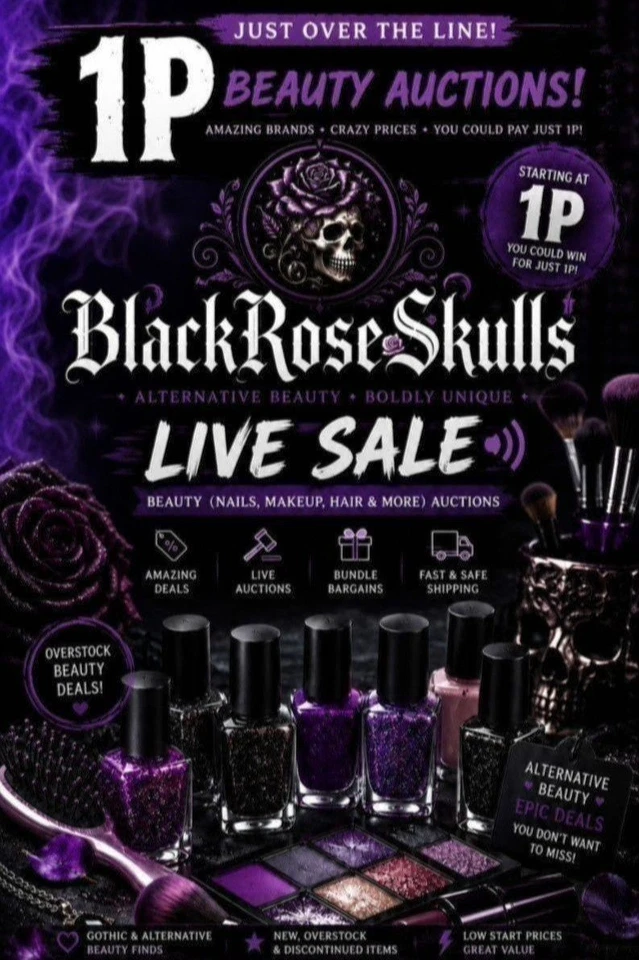 BlackRoseSkulls - Beauty - Nail Polish - Make-Up - eBay Live