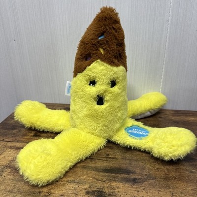 2 Scoops Let's Go Bananas Plush Yellow Stuffed Animal Toy 15 Inches Soft EUC