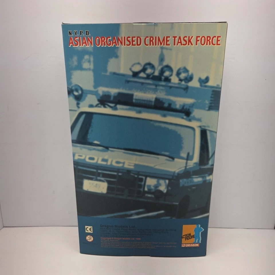 Figura De Colección 1999 NYPD Crimen Organizado Asiático Fuerza de Tarea Detective Chow Escala 1/6 Foto 3 de 4