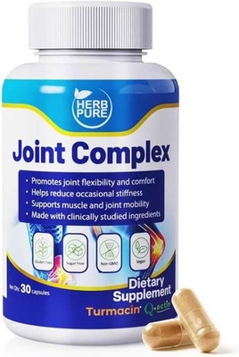 Turmeric & Cucumber Enzyme Joint Stiffness, Mobility & Immune Support Supplement