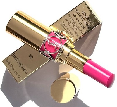 Yves Saint Laurent Rouge Volupte Shine Oil In Stick 50 Fuchsia Stiletto 4,5g
