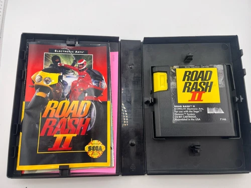 ROAD RASH II 2  (Sega Genesis, 1992) - Complete w/ Manual