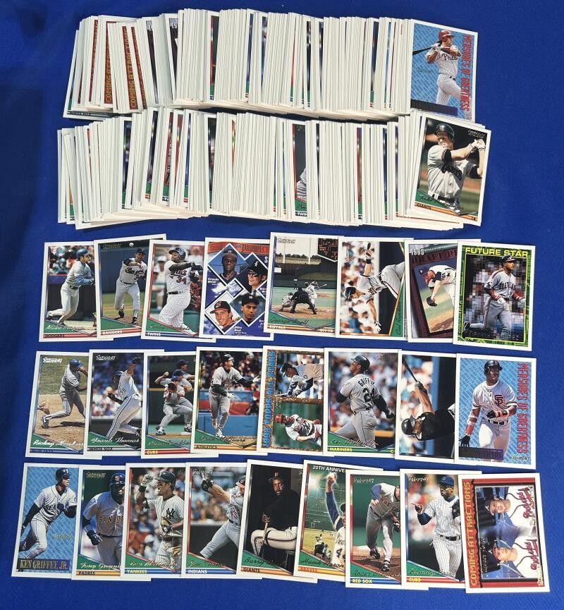 1994 Topps Gold Parallel Stars/HOF/RC Singles #1-792 Buy 3,Get 1 FREE) You Pick 