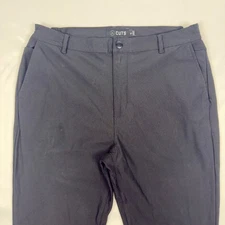 CUTS Clothing XL Mens Black Jogger Commuter Pants Stretch Athletic