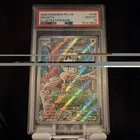 Pokemon PFL Phantasmal Flames Meowth IR Illustration Rare PSA GEM MT 10