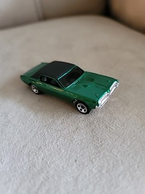 Hot Wheels '68 Mercury Cougar, Green With Black Top, Malaysia