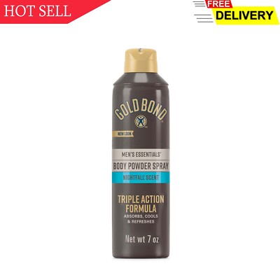 Gold Bond Men's Essentials Talc-Free Body Powder Spray oz