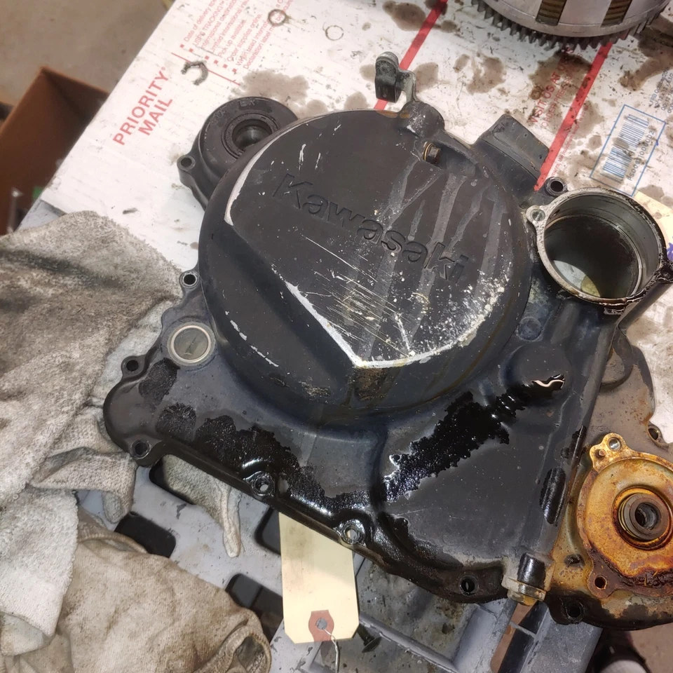 1986 川崎 KL600B 离合器套 右保护套 — 第 4/4 张图片