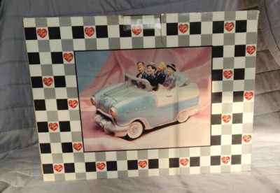 IN BOX Vintage I Love Lucy Here We Come California Car Ceramic