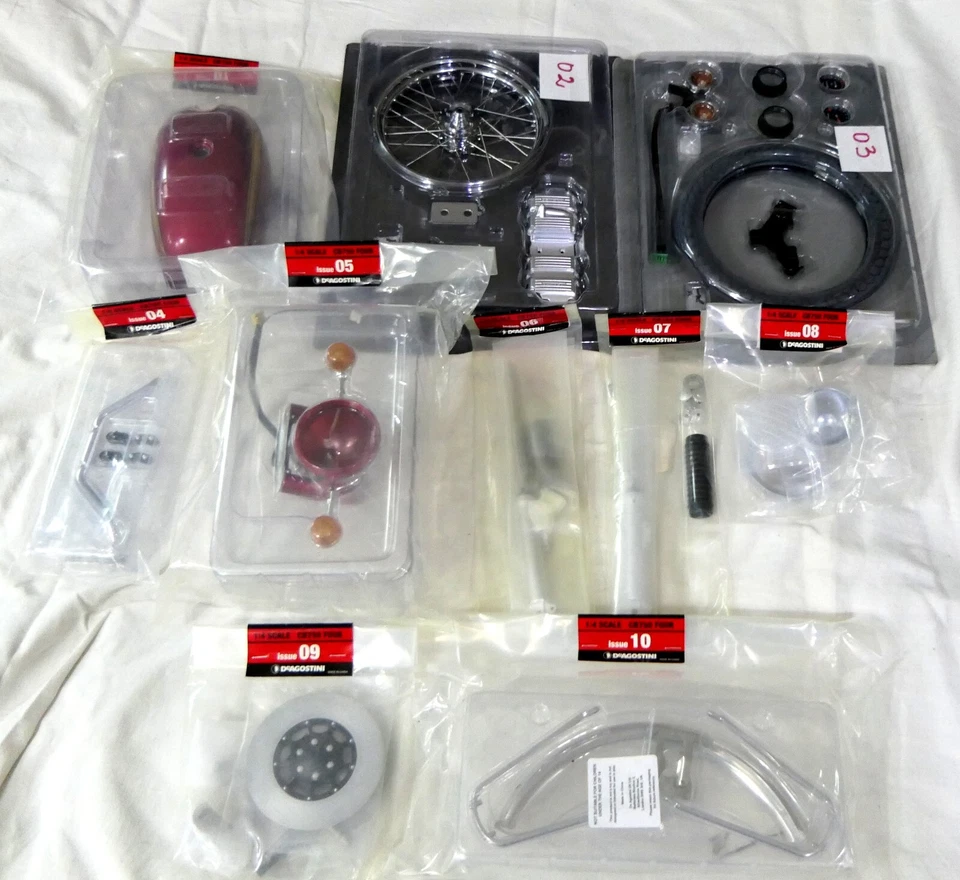 DEAGOSTINI  DE AGOSTINI 1/4 HONDA CB FOUR CB750 CB 750 FOUR K0 1969 A CONSTRUIRE - Photo 2/4