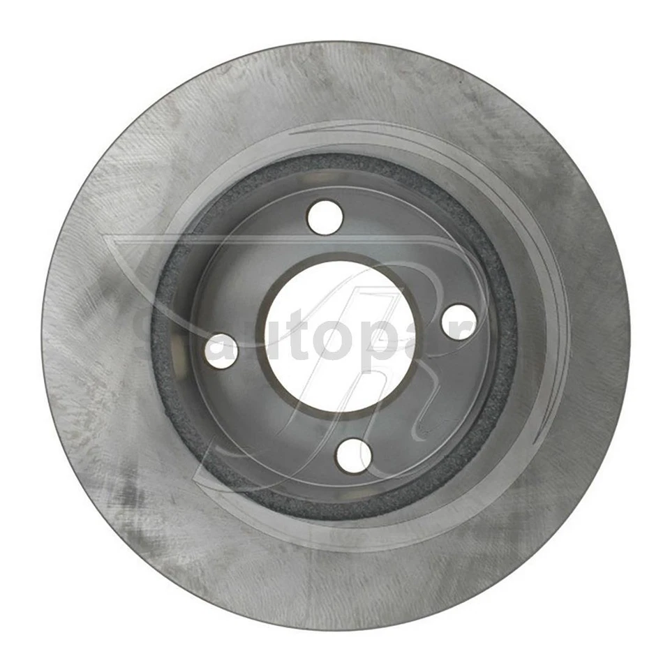 Rotores de freno de disco delanteros traseros para Audi 90 tracción delantera 1993 1994 1995 Foto 3 de 4