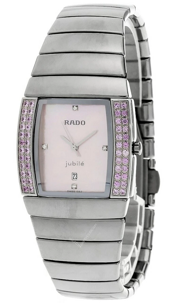 RADO Sintra Jubile Quartz Pink MOP Dial Diamond Women s Watch