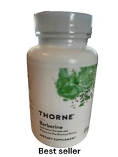 Thorne Berberine 1000mg Dietary Supplement 60 Capsules Brand New