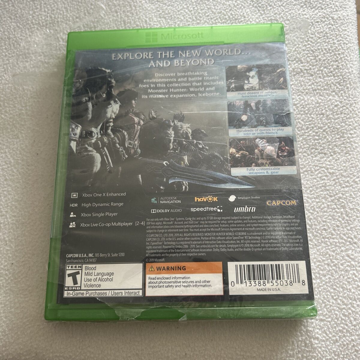 Monster Hunter World Iceborne Master Edition (Xbox One Monster Hunter World Iceborne Master Edition (Xbox One
