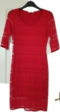 Women's Dress Red Size M Used