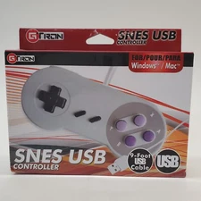 Gtron Retro USB Super Classic Controller For PC/Mac