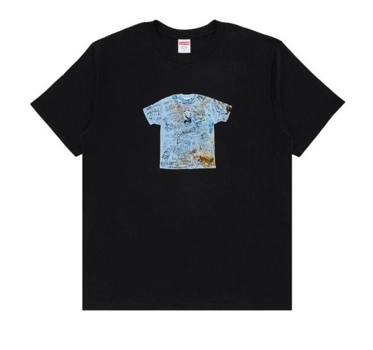 Size: L Supreme “30th Anniversary First”Tee / Black (SS24)