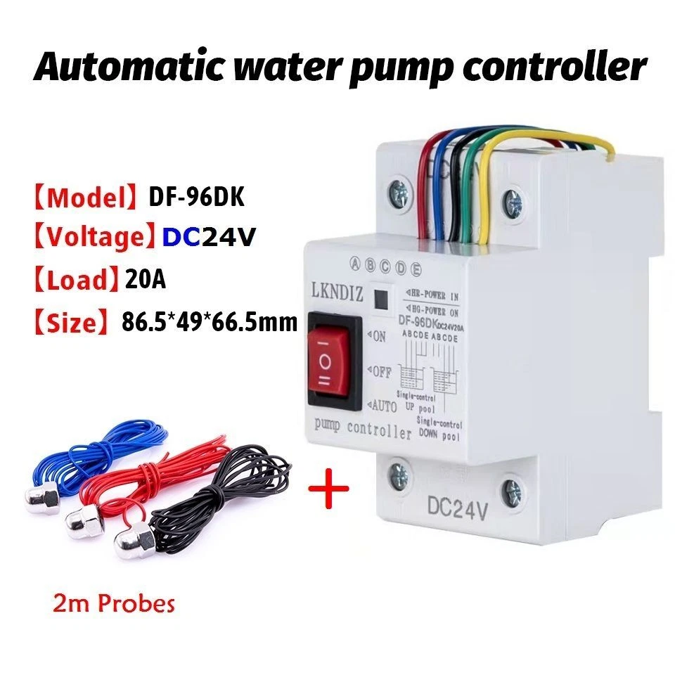 DC12V/24V 20A Automatic Water Level Controller Liquid Detection Pump Controller - Image 2 of 4