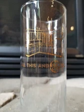 VTG Advertising Drinking Glass 1941 R Cooper Jr Inc General Electric Appliances 