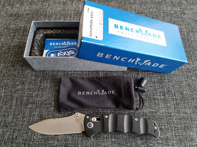 Benchmade 484 Nakamura M390 Folding Knife Rare Discontinued