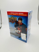 2021-22 Upper Deck Series 1 Hockey 6 Pack Blaster Box - Sealed / Zegras YG