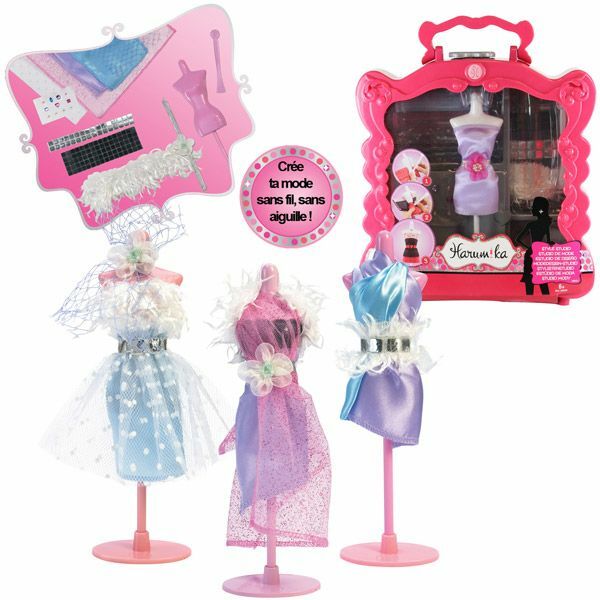 Harumika atelier de mode 11676 activité manuelle design pour enfant dès 6 ans