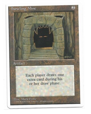 Magic the Gathering ~ MTG ~ 1x Howling Mine ~ Fourth Edition ~ 4Ed ~ M/NM