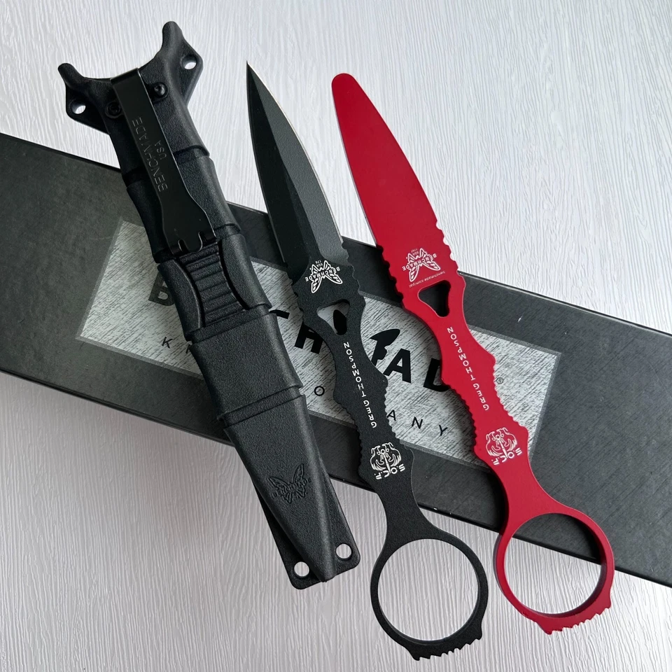 BENCHMADE SOCP Combo Dagger 176BK-COMBO Trainer Set 440c Stainless Steel Handle - Image 2 of 4