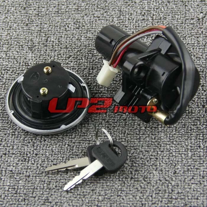 Ignition Switch Fuel Gas Cap Lock Set For Suzuki GN250 1985 1986 1987 1988-2001 - Imagem 2 de 2