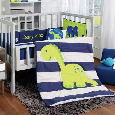 dinosaur crib bedding