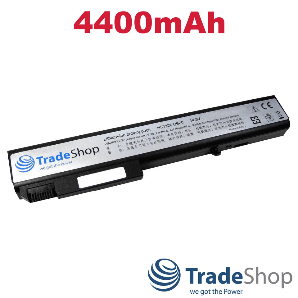 AKKU 4400mAh für HP Compaq Elitebook 8740w 8730p 8540w 8540p - Bild 2 von 2