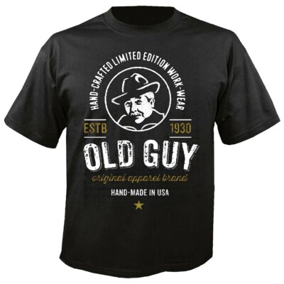 T-Shirt OLD GUY ORIGINAL APPAREL BRAND 1930 LOGO ARBEITER LIFESTYLE FASHION