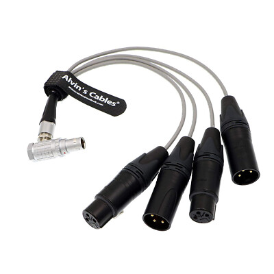 Breakout Audio Input Output Cable for Atomos Shogun 10 Pin Male to 4 ...