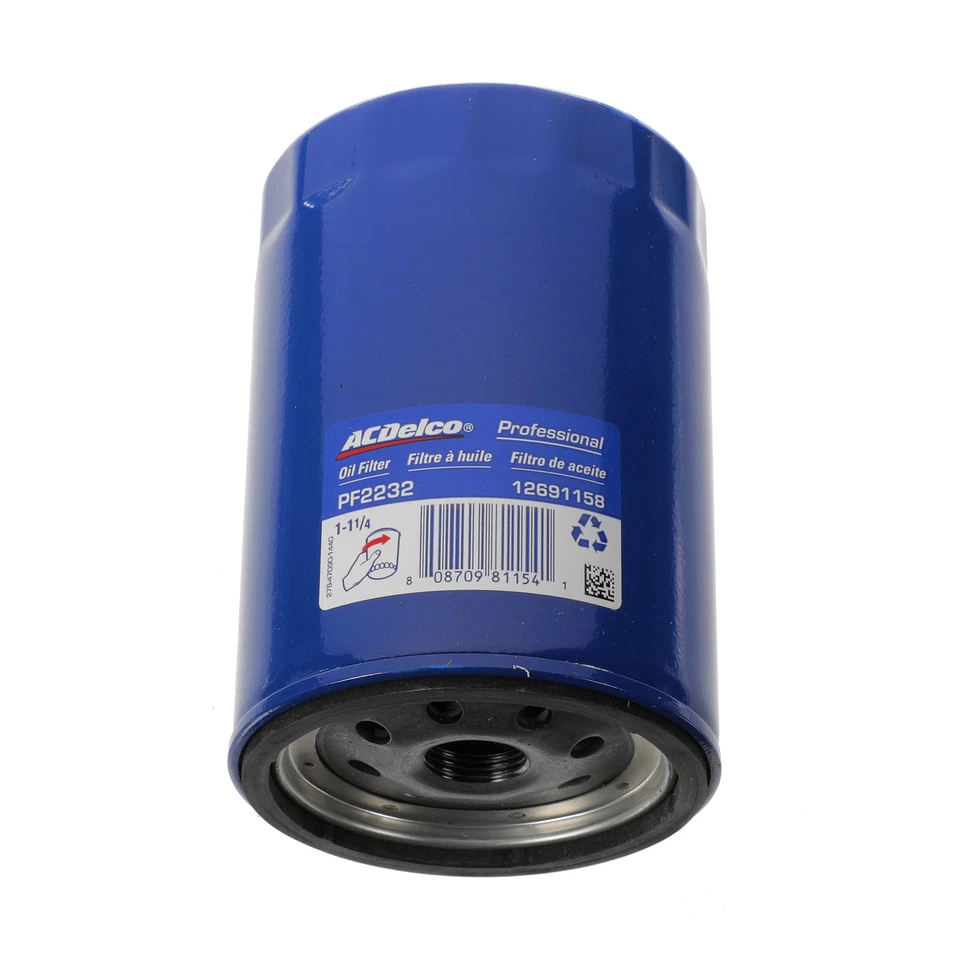 Filtro de aceite de motor OEM NUEVO 2017-2020 Chevrolet Silverado GMC Sierra 6,6 L 12691158 Foto 2 de 4