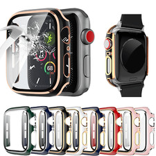 For Apple Watch iWatch Series 12 11 10 9 7 SE 6 4 Case Full Cover 40/41/45/46mm