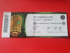 Used Ticket DFB Pokal Finale 2012 BVB Borussia Dortmund vs FC Bayern München 