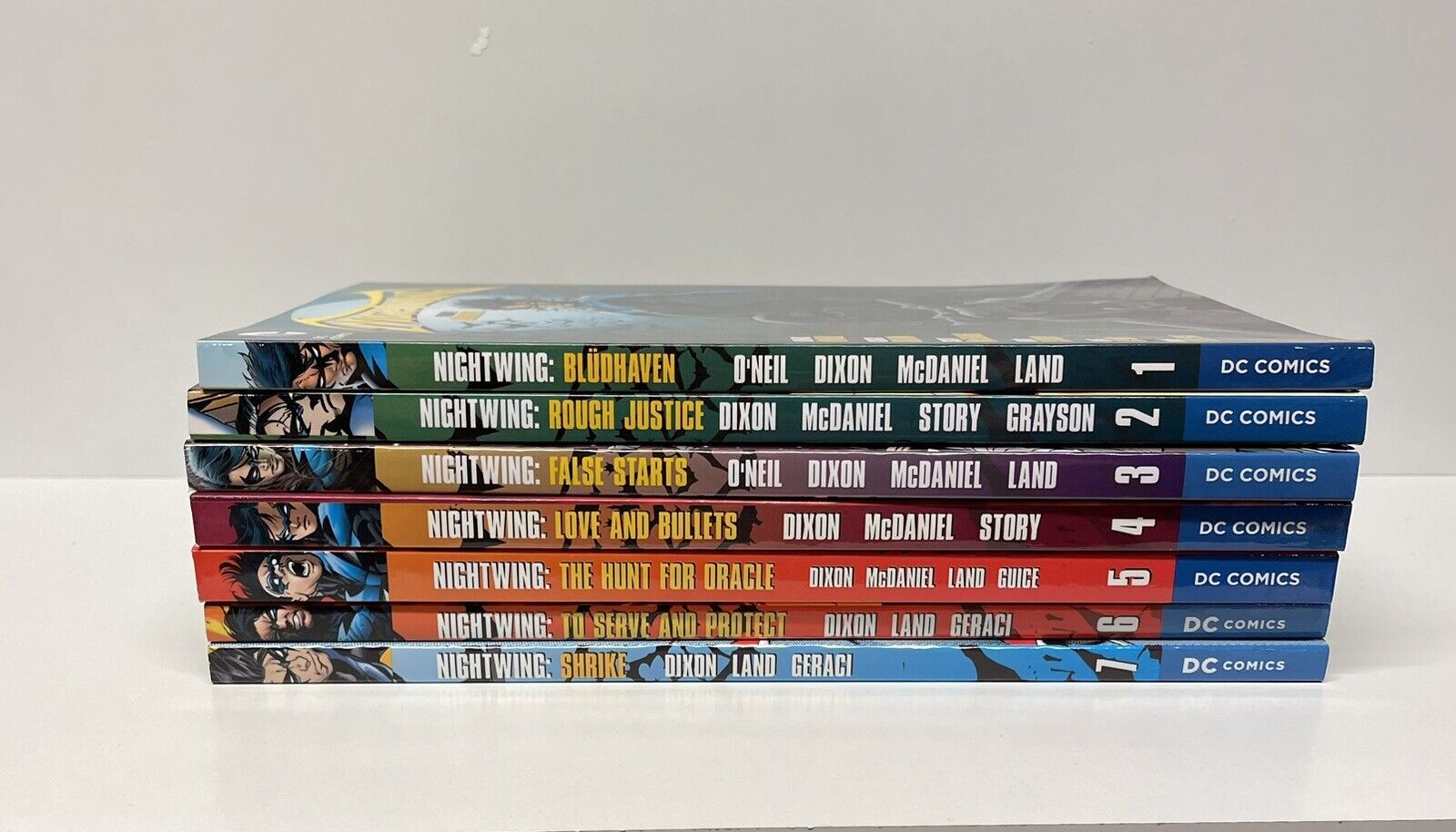 Nightwing Volume 1-7 Chuck Dixon Scott McDaniel TPB Lot Set DC Comics