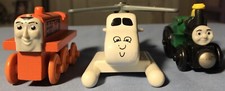Thomas  Friends Wooden Railway Train Tank Engine Lot Trevor Terence Harold VGC