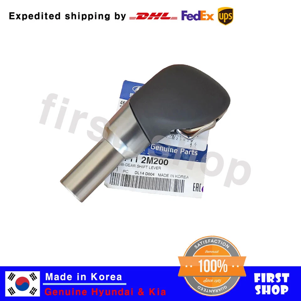 Perilla de cambio de marchas A/T original OEM 6 velocidades para Hyundai Genesis Coupé 2013 Foto 4 de 4