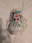 1947 McCoy BLOSSOM TIME 6½"H 3-D Pink Dogwood Floral Vase with handles