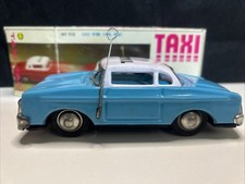 China MF-713 FORD FAIRLANE 65 TAXI Car Tin Friction Nice Loose Set 72 RARE