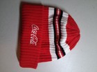 Coca-Cola Coke Beanie Hat Knit Red White &  Black Striped  — photo 2