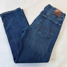 Abercrombie & Fitch Classic Straight Epic Flex Blue Jeans men's size 32X27