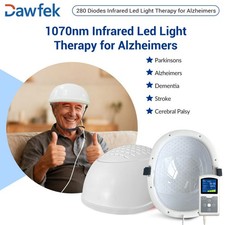 PBM 1070nm Infrared Light Therapy Helmet Relaxation Treatment Parkinson
