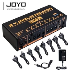 JOYO 4400mAh Rechargeable Battery Guitar Effect Pedal Power Supply 8 Outputs (OP