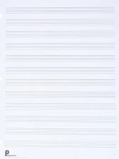 Musipack 3 Ring Filler No. 1 - 12-Stave Manuscript Paper | Passantino Music Staf